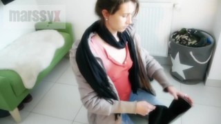 MarssyX – Piss drinking before shopping