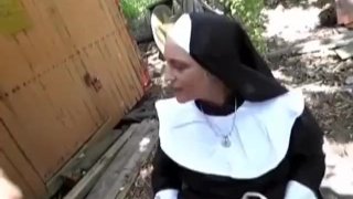 nun picked up for sex on street