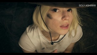 ASMR COWGIRL – LICKING FOR STRONG RELAX | SOLY ASMR